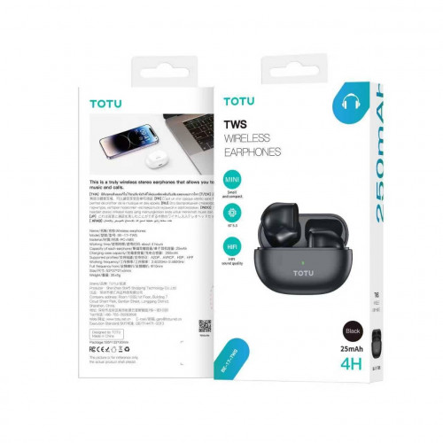 ایرپاد اورجینال توتو BE-17-TWS با کیفیت Hifi و ANC