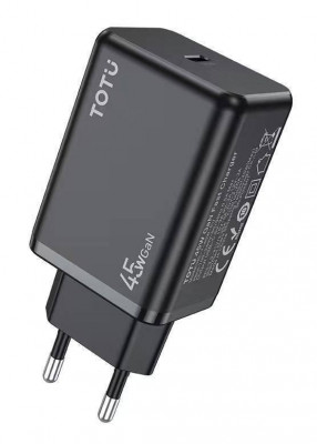 ادابتور شارژ سریع 45وات تایپ سی توتو HC-7-EU