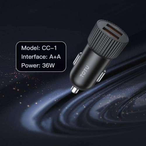 شارژر فندکی 36w توتو CC-1