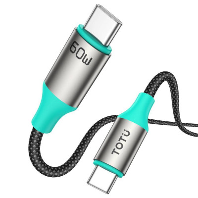 کابل شارژ سریع کنفی توتو مدل CB-21 (Type-C و لایتنینگ)