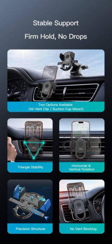 هولدر موبایل توتو مدل CH-9 با چرخش 360 درجه