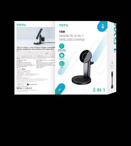 پایه شارژ بی‌سیم 3 کاره TOTU S36 