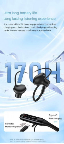هندزفری بلوتوث گردنی TOTU مدل BE-5-SP