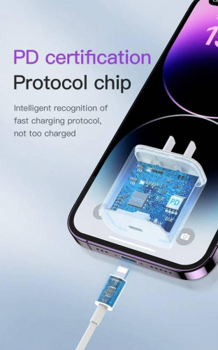 آداپتور شارژ سریع 20 وات توتو مدل Type-C HC-1-EU