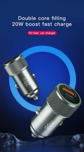 شارژر فندکی فست شارژ 22.5 وات توتو مدل DCCPD-010