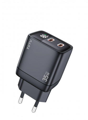 ادابتور شارژسریع دوخروجی 35 وات توتو HC-3-EU