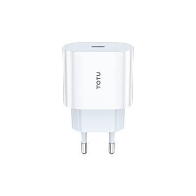 آداپتور شارژ سریع 20 وات توتو مدل Type-C HC-1-EU